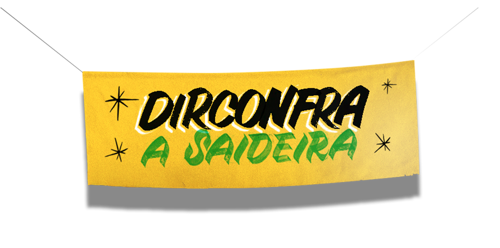 Selo da festa Dirconfra – A Saideira 2025